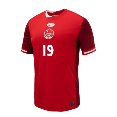 Alphonso Davies Canada 24/25 Home Jersey 02