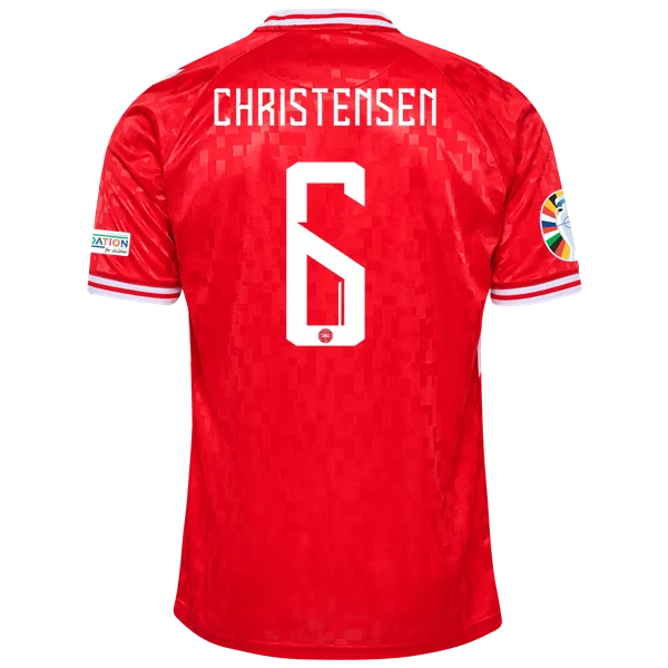 Andreas Christensen Denmark 24/25 Home Jersey
