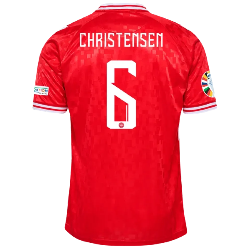 Andreas Christensen Denmark 24/25 Home Jersey