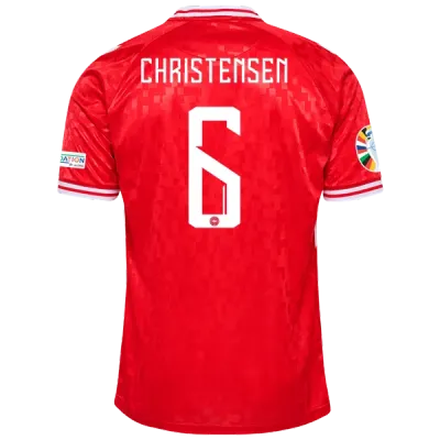 Andreas Christensen Denmark 24/25 Home Jersey 01