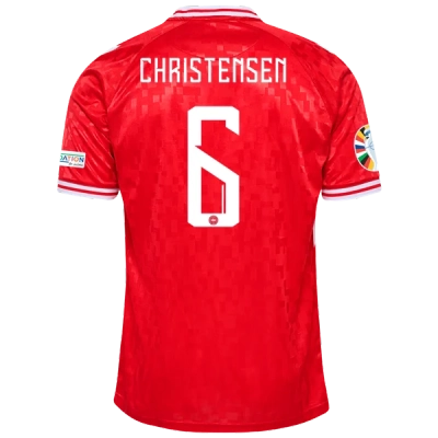 Andreas Christensen Denmark 24/25 Home Jersey 01