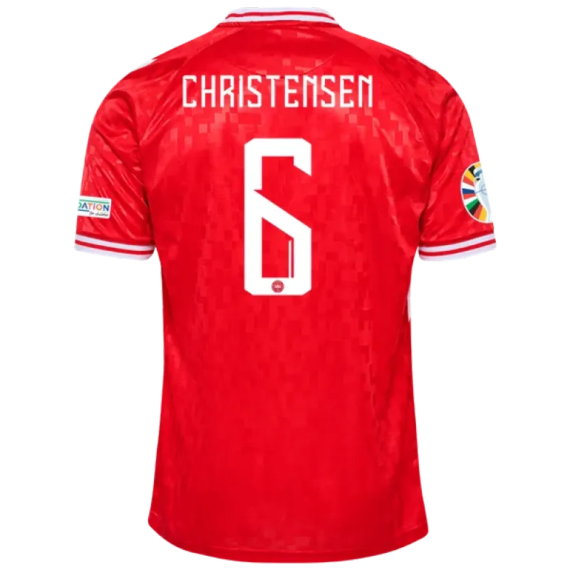 Andreas Christensen Denmark 24/25 Home Jersey