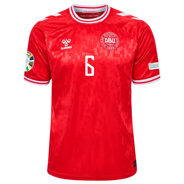 Andreas Christensen Denmark 24/25 Home Jersey