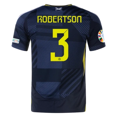 Andrew Robertson Scotland 24/25 Home Jersey 01