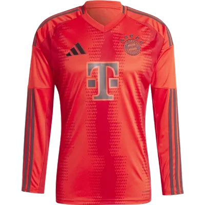Bayern Munich 24/25 Long Sleeve Home Jersey 01