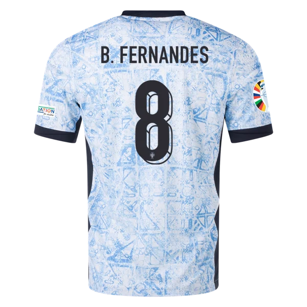 Brune Fernandes Portugal 24/25 Away Jersey