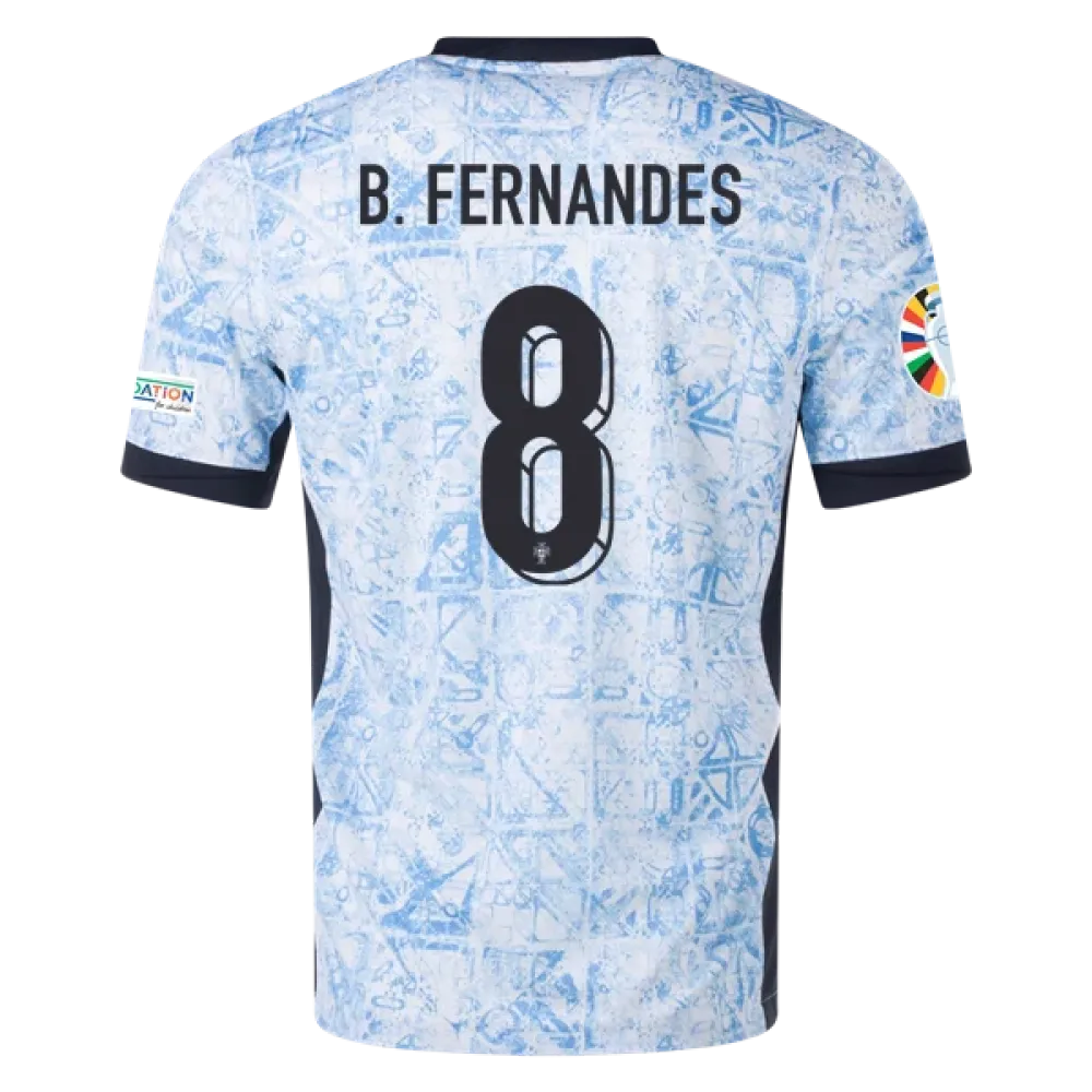 Brune Fernandes Portugal 24/25 Away Jersey