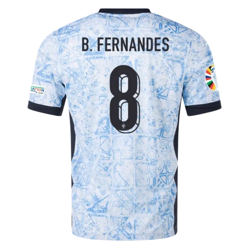 Brune Fernandes Portugal 24/25 Away Jersey