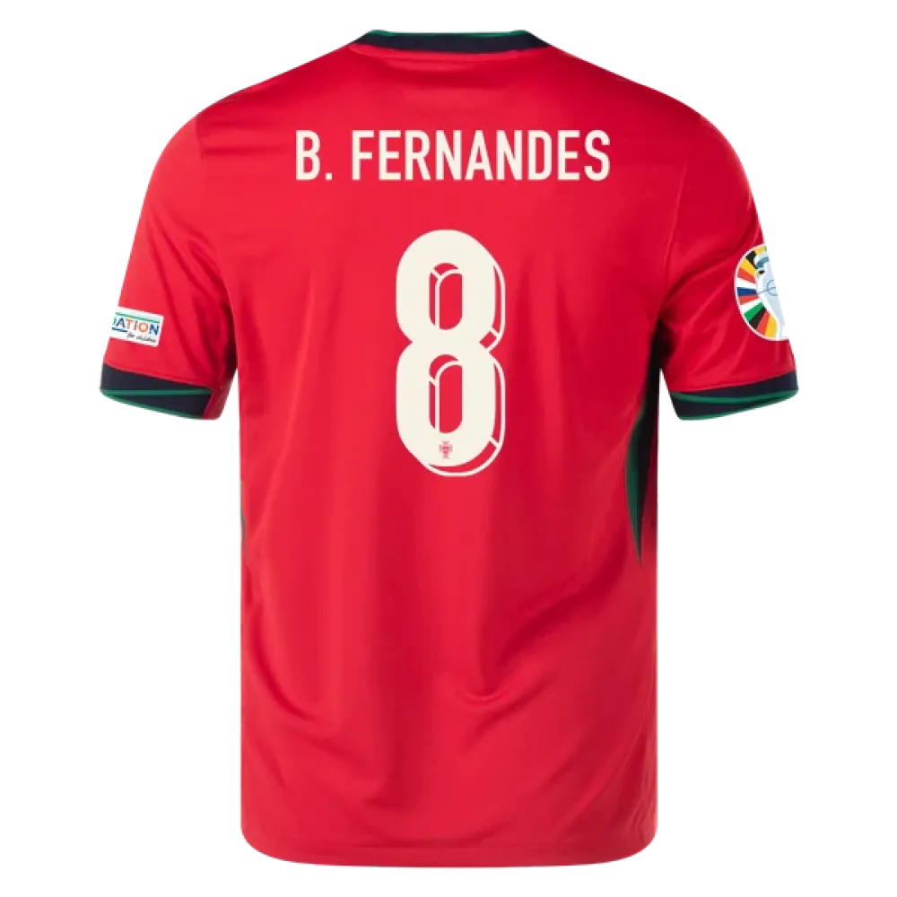 Brune Fernandes Portugal 24/25 Home Jersey