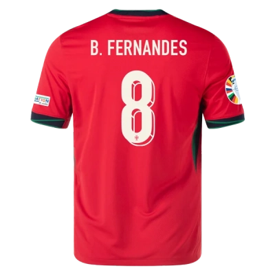 Brune Fernandes Portugal 24/25 Home Jersey 01