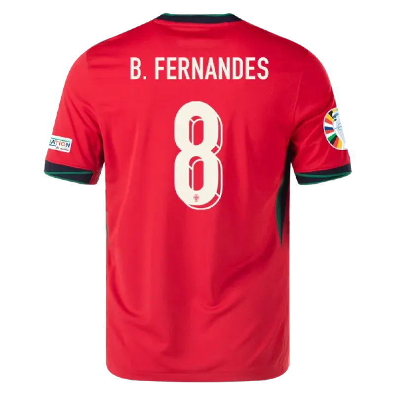 Brune Fernandes Portugal 24/25 Home Jersey