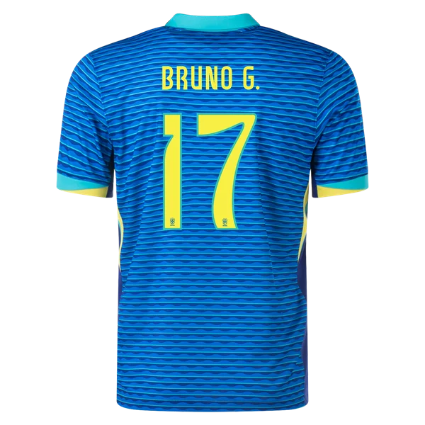 Bruno Guimarães Brazil 24/25 Away Jersey