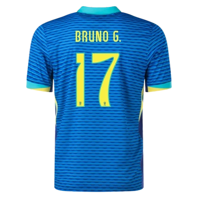 Bruno Guimarães Brazil 24/25 Away Jersey 01
