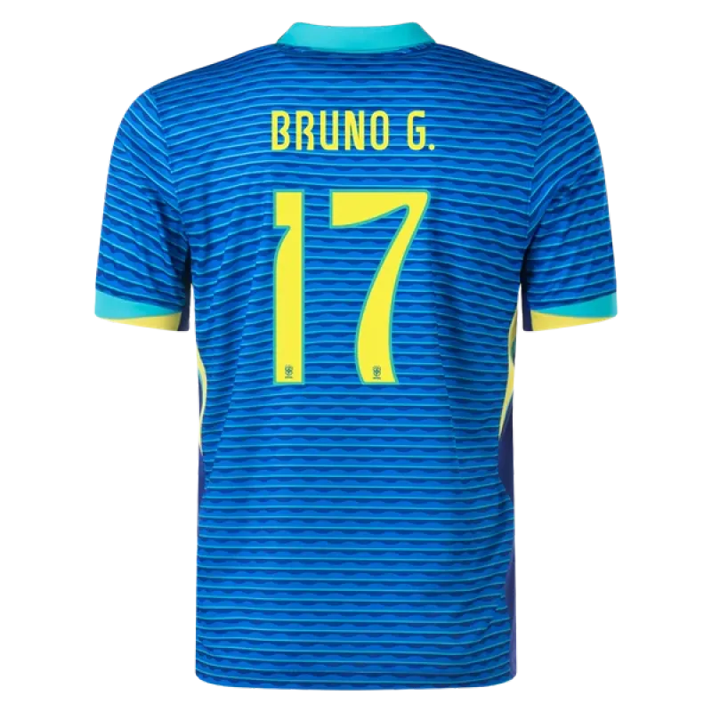 Bruno Guimarães Brazil 24/25 Away Jersey