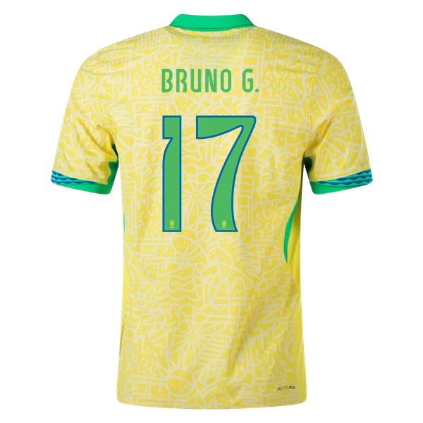 Bruno Guimarães Brazil 24/25 Home Jersey