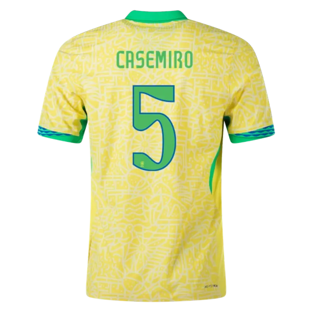 Casemiro Brazil 24/25 Home Jersey