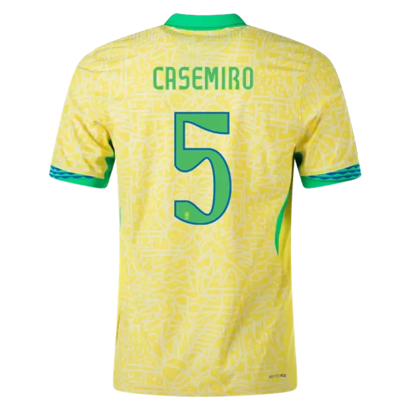 Casemiro Brazil 24/25 Home Jersey