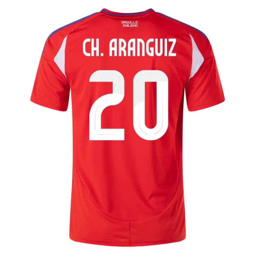 Charles Aránguiz Chile 24/25 Home Jersey