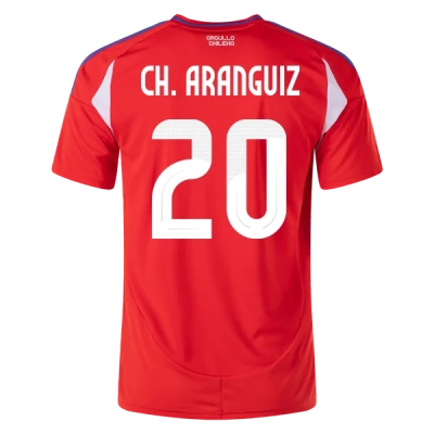 Charles Aránguiz Chile 24/25 Home Jersey 01