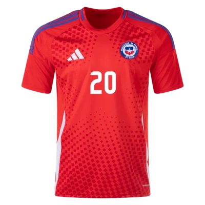 Charles Aránguiz Chile 24/25 Home Jersey 02
