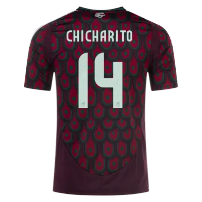 Chicharito Mexico 24/25 Home Jersey 01