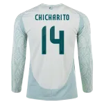 Chicharito Mexico 24/25 Long Sleeve Away Jersey