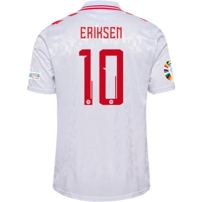 Christian Eriksen Denmark 24/25 Away Jersey 01