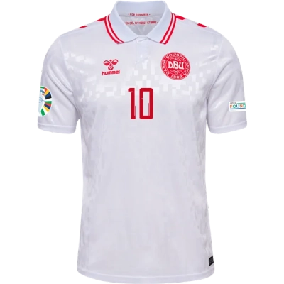 Christian Eriksen Denmark 24/25 Away Jersey 02