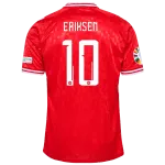 Christian Eriksen Denmark 24/25 Home Jersey