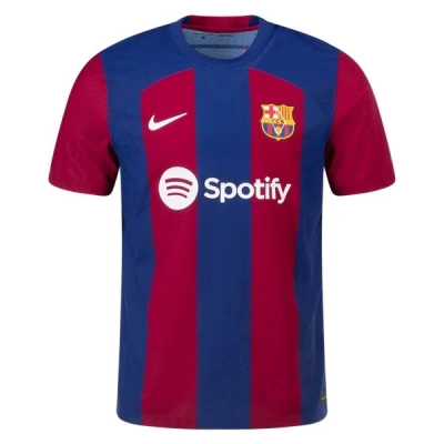 La Liga Men's Barcelona Home Jersey 23/24 01