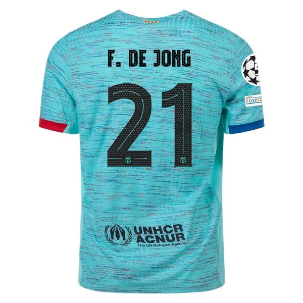 La Liga Men's F. De Jong Barcelona Third Jersey 23/24