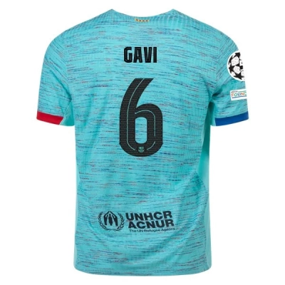 La Liga Men's Gavi Barcelona Third Jersey 23/24 01