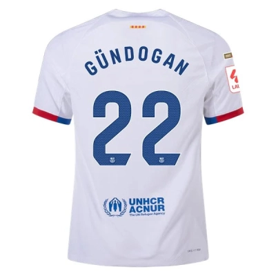La Liga Men's Gundogan Barcelona Away Jersey 23/24 01
