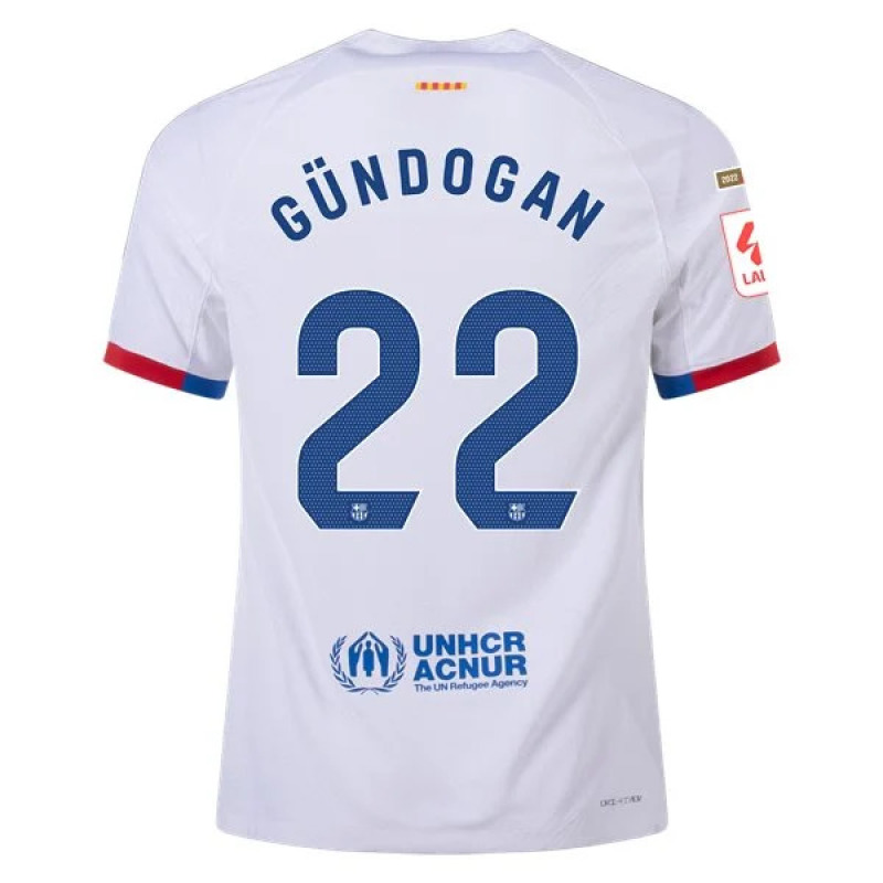 La Liga Men's Gundogan Barcelona Away Jersey 23/24