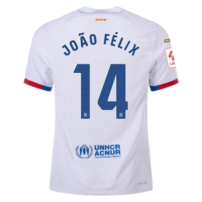 La Liga Men's Joao Felix Barcelona Away Jersey 23/24 01