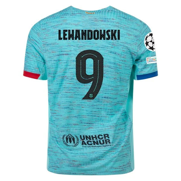 La Liga Men's Lewandowski Barcelona Third Jersey 23/24