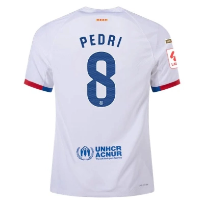 La Liga Men's Pedri Barcelona Away Jersey 23/24 01
