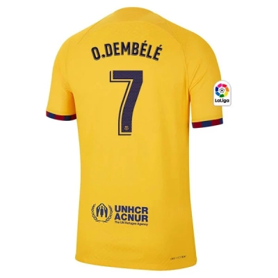 La Liga Men's O. Dembele Barcelona Fourth Jersey 22/23 01