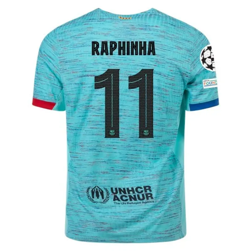 La Liga Men's Raphinha Barcelona Third Jersey 23/24