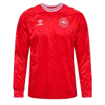 Denmark 24/25 Long Sleeve Home Jersey