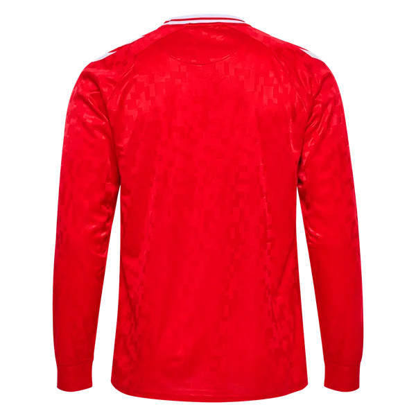 Denmark 24/25 Long Sleeve Home Jersey