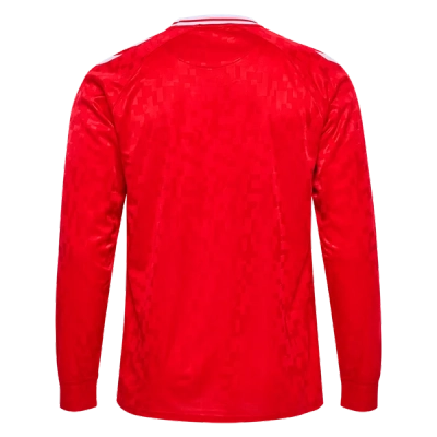 Denmark 24/25 Long Sleeve Home Jersey 02