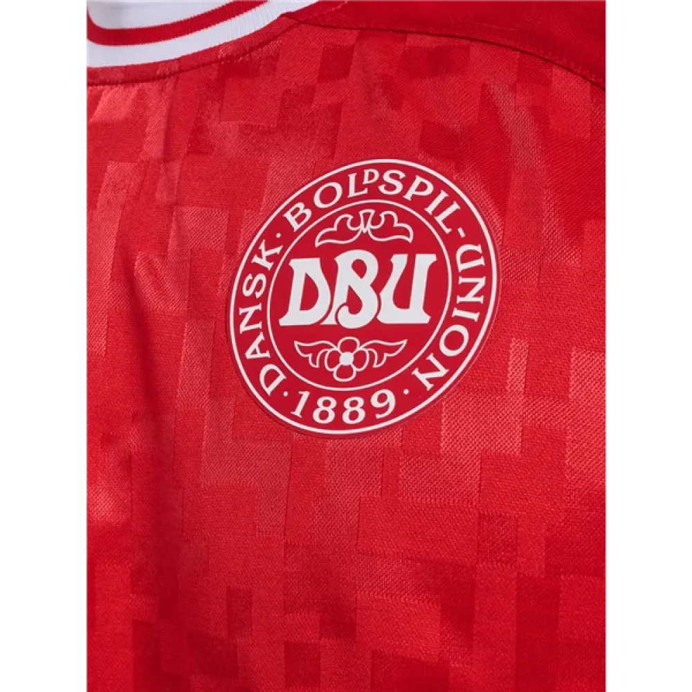 Denmark 24/25 Long Sleeve Home Jersey