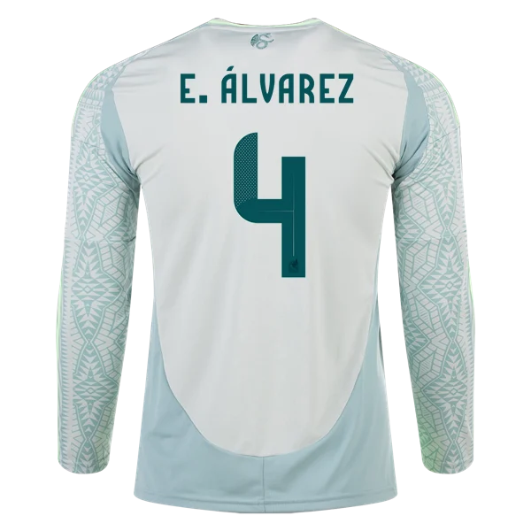 Edson Álvarez Mexico 24/25 Long Sleeve Away Jersey