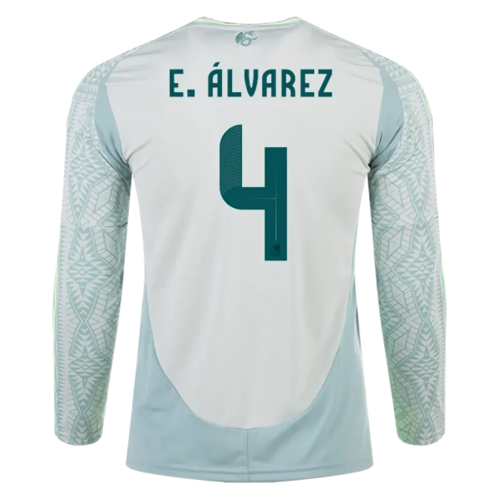 Edson Álvarez Mexico 24/25 Long Sleeve Away Jersey