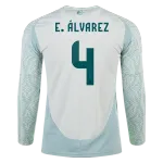 Edson Álvarez Mexico 24/25 Long Sleeve Away Jersey