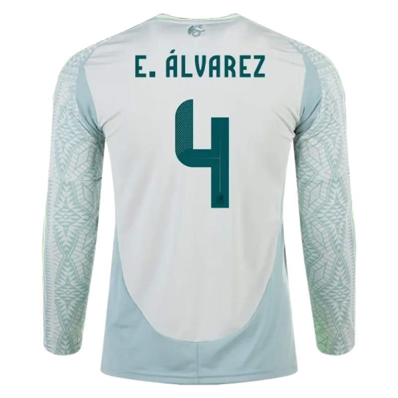 Edson Álvarez Mexico 24/25 Long Sleeve Away Jersey