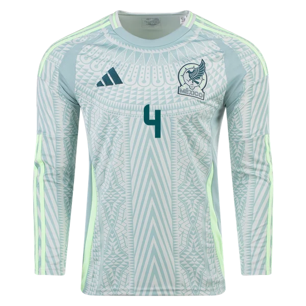 Edson Álvarez Mexico 24/25 Long Sleeve Away Jersey