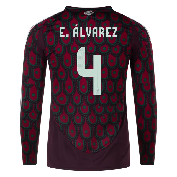 Edson Álvarez Mexico 24/25 Long Sleeve Home Jersey