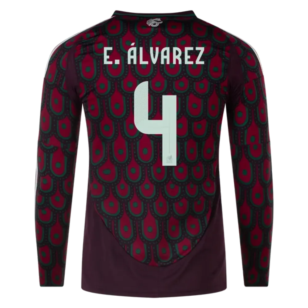 Edson Álvarez Mexico 24/25 Long Sleeve Home Jersey